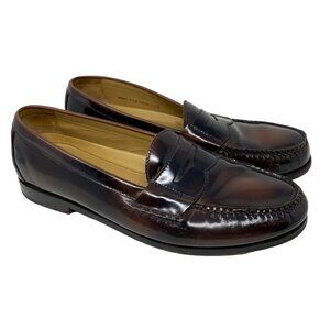Cole Haan Men's Pinch Penny Loafer Dress Shoes Brown Leather Moc Toe 11.5 M